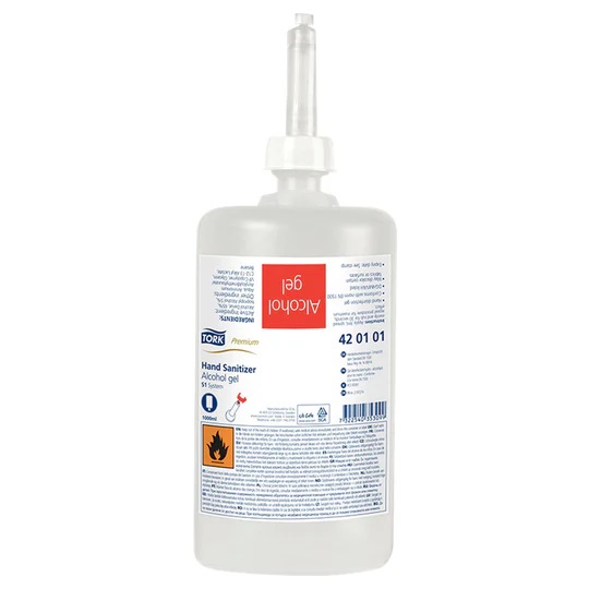 ALCOHOL GEL TORK SACHET 1.000 ML CAJA 6 SACHET - Imagen 2