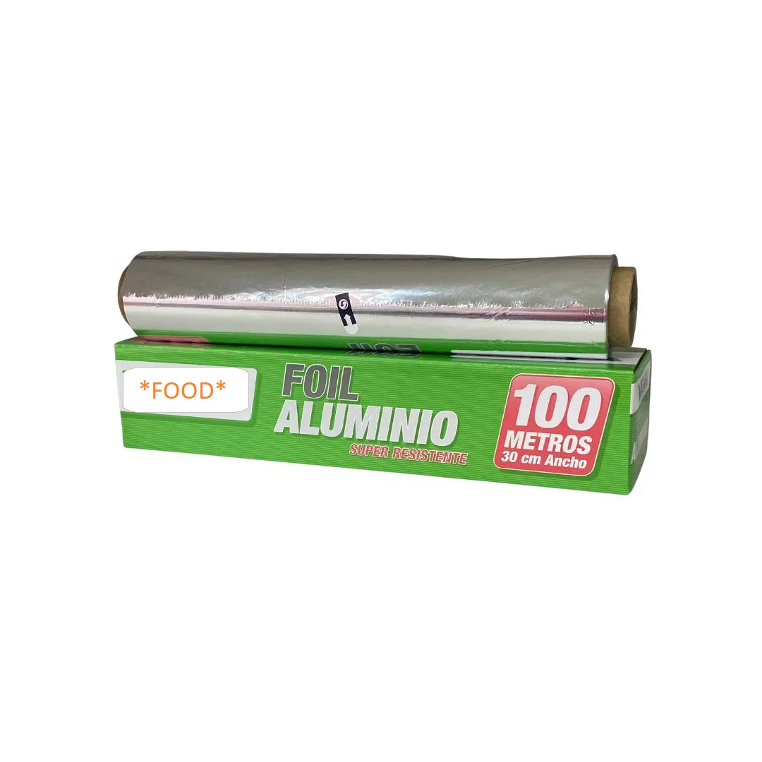 ROLLO ALUMINIO FOIL 30 CM x 100 MTS.