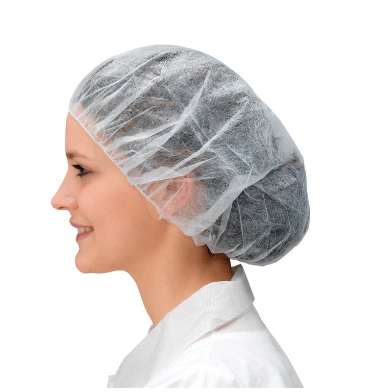 COFIA BLANCA O AZUL CUBRE CABELLO BOLSA 100 UNID.