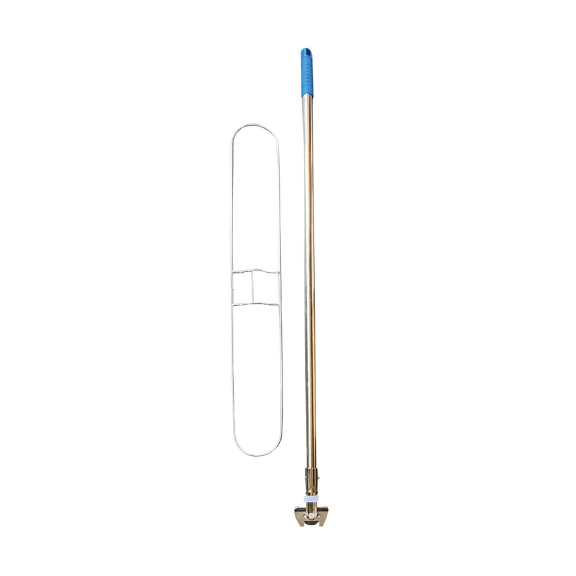 HORQUILLA Y BASTÓN PORTA MOPA SECA DE 60 Y 90 CM.