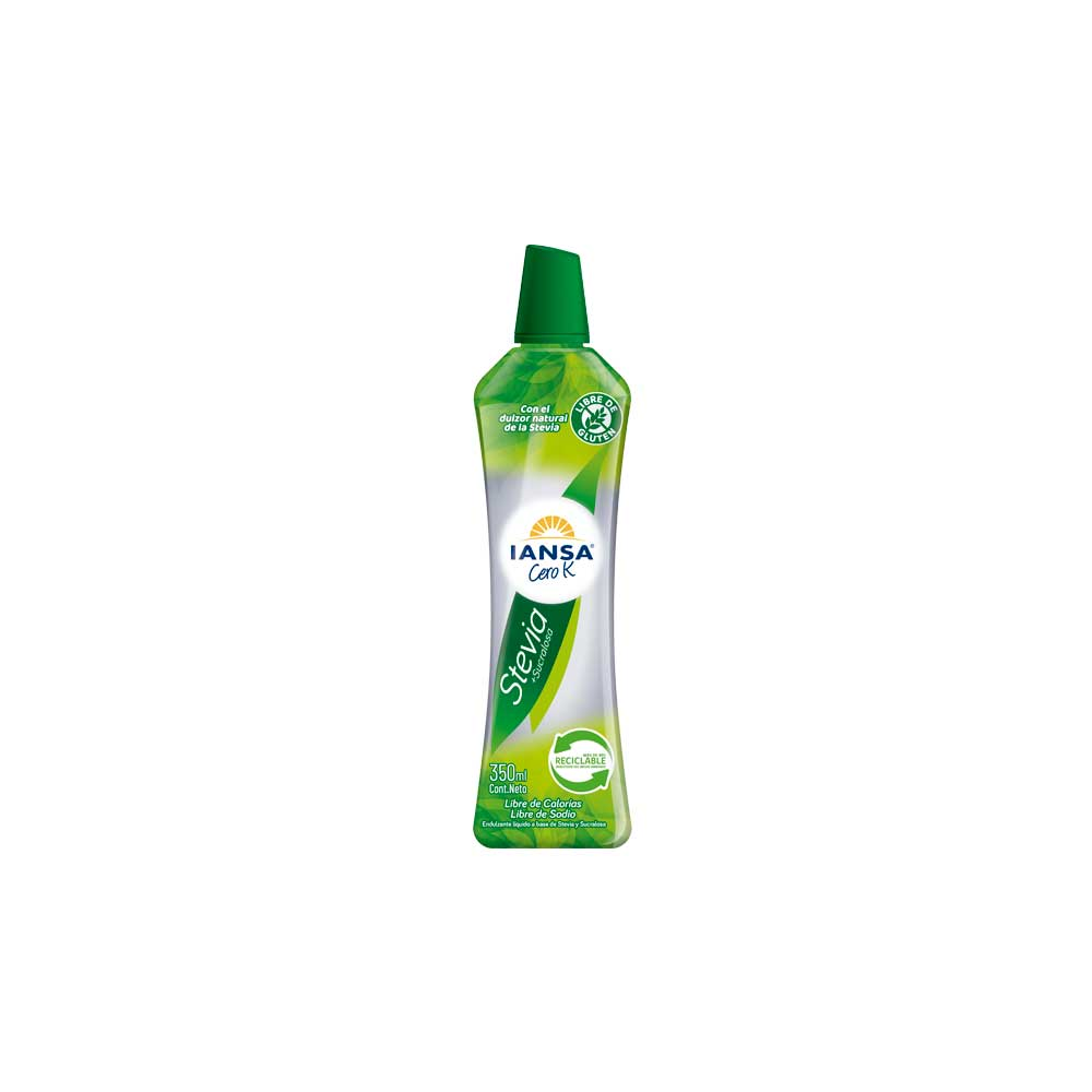 ENDULZANTE IANSA CERO K STEVIA/SUCRALOSA 350ML