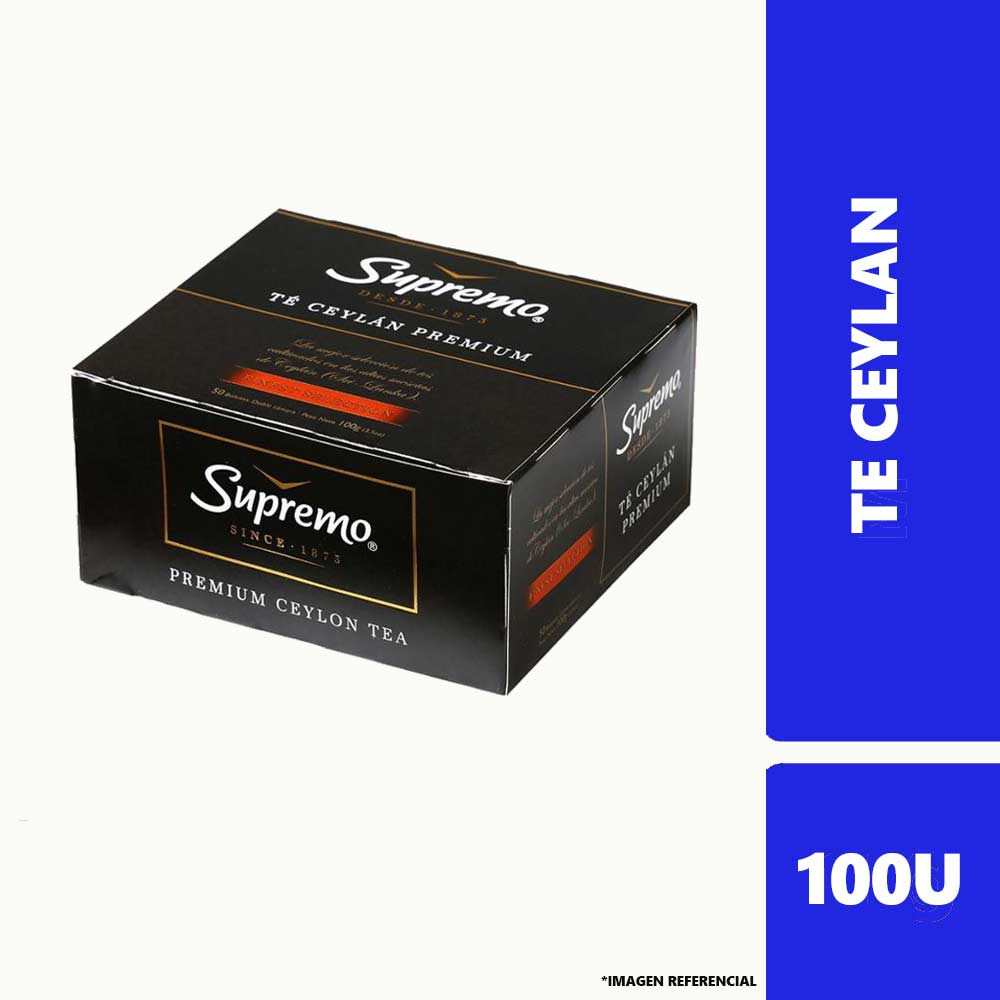 TE CEYLAN PREMIUM SUPREMO CAJA 100 UN.